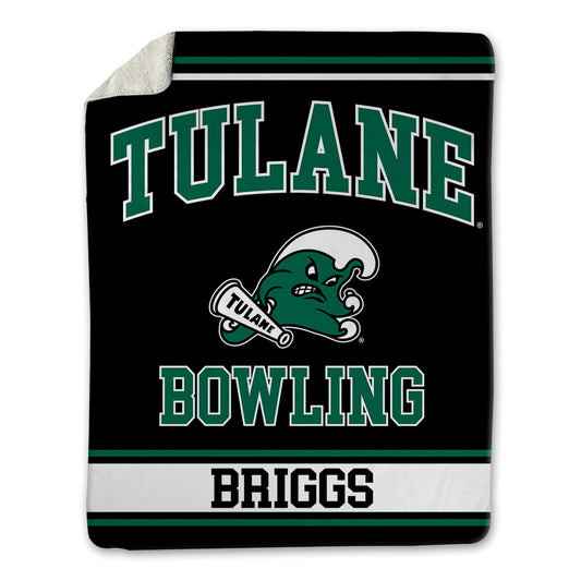 Tulane - NCAA Women's Bowling : Malia Briggs - Blanket-0