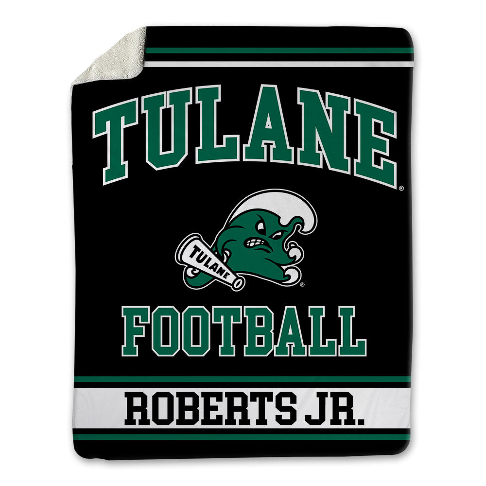 Tulane - NCAA Football : Warren Roberts Jr. - Blanket-0
