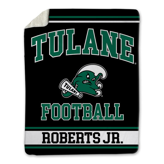 Tulane - NCAA Football : Warren Roberts Jr. - Blanket-0