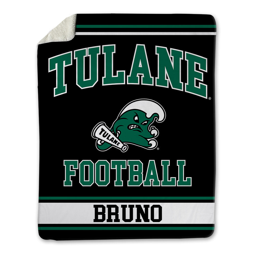 Tulane - NCAA Football : Dagan Bruno - Blanket-0