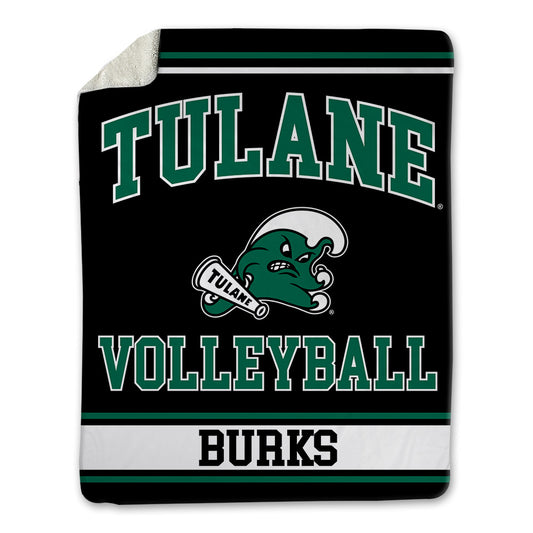 Tulane - NCAA Women's Volleyball : Avery Burks - Blanket-0