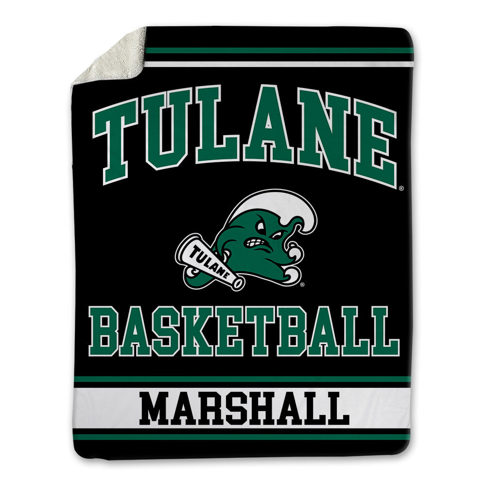 Tulane - NCAA Women's Basketball : Mecailin Marshall - Blanket-0