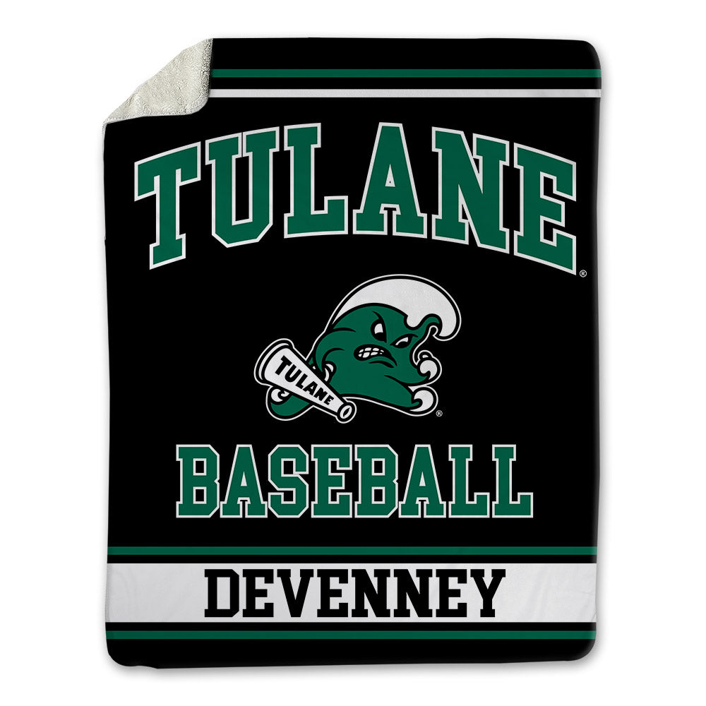Tulane - NCAA Baseball : Michael Devenney - Blanket-0