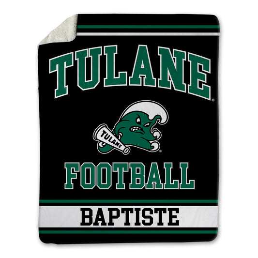 Tulane - NCAA Football : Juelz Baptiste - Blanket-0