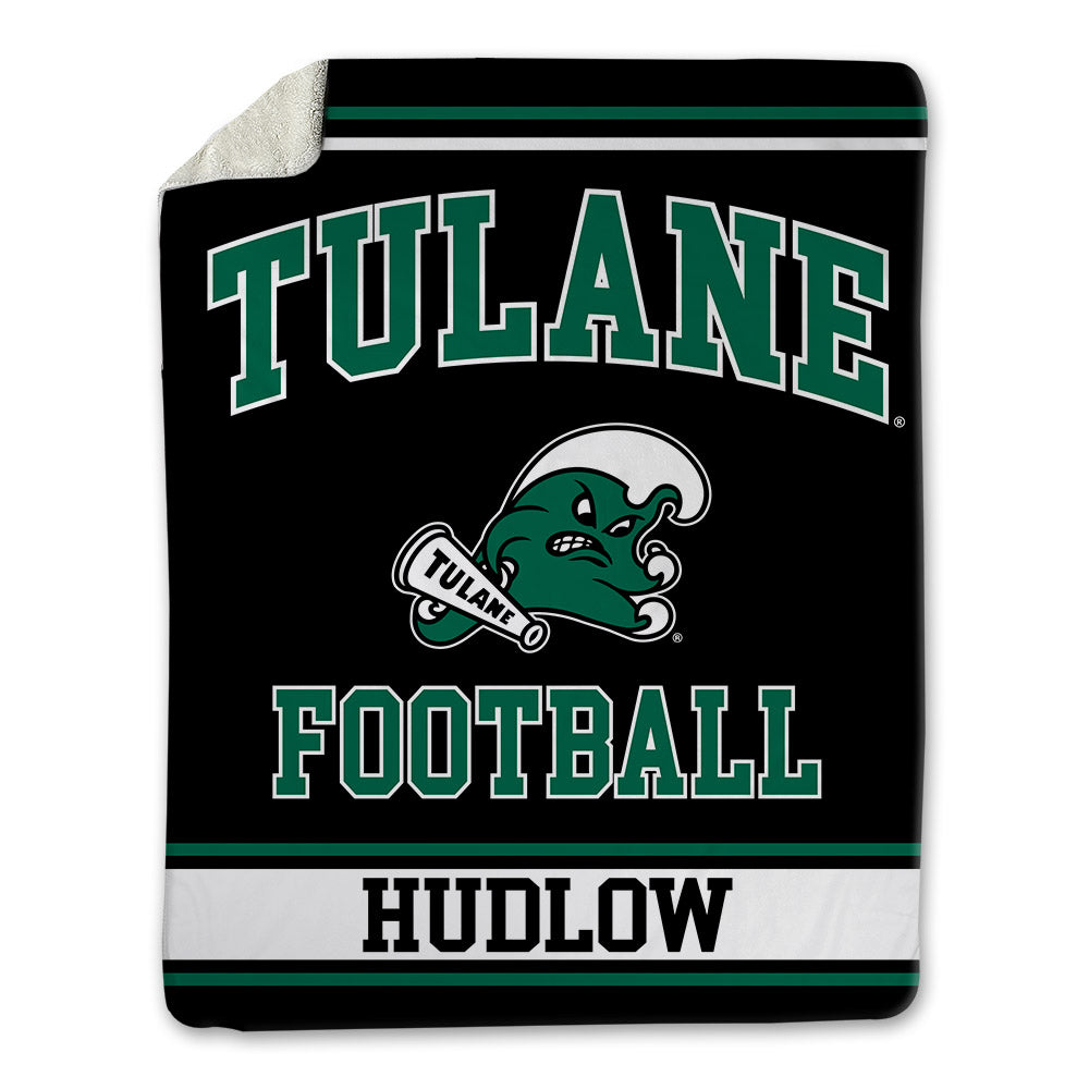 Tulane - NCAA Football : William Hudlow - Blanket-0