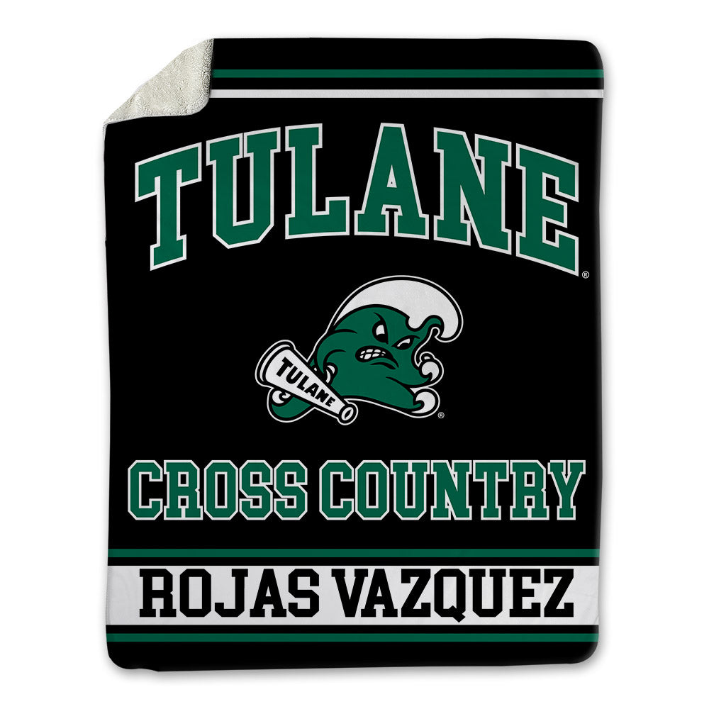 Tulane - NCAA Women's Cross Country : Dana Rojas Vazquez - Blanket-0
