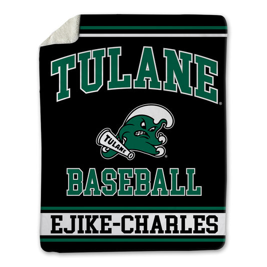 Tulane - NCAA Baseball : Julius Ejike-Charles - Blanket-0