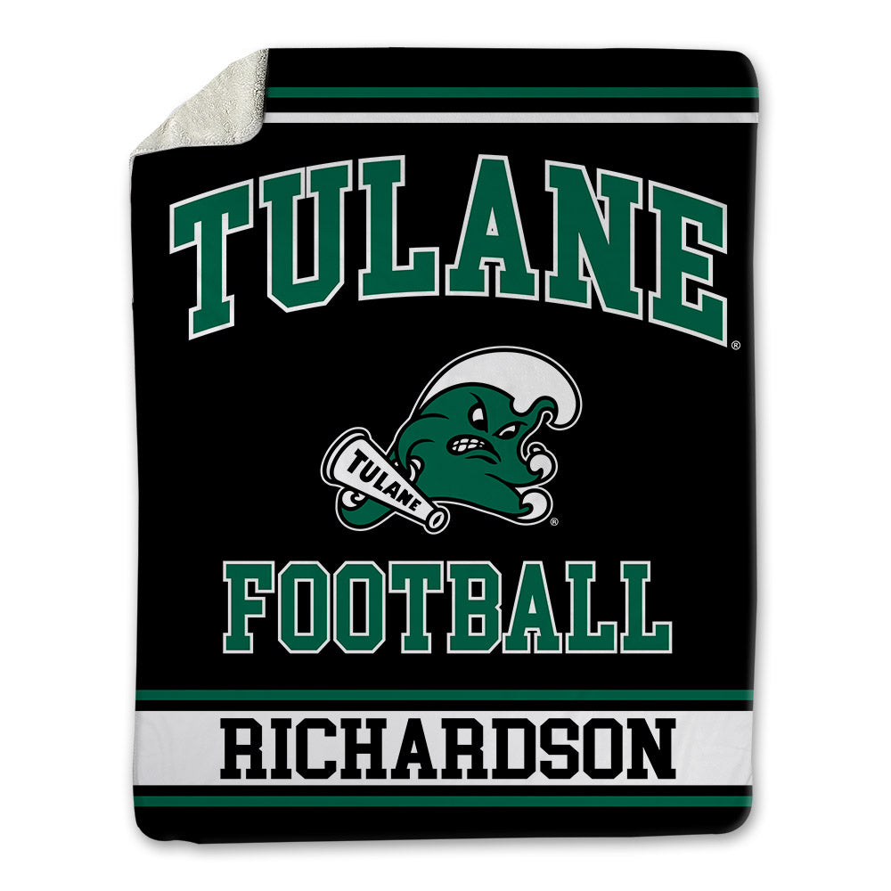 Tulane - NCAA Football : Bredell Richardson - Blanket-0