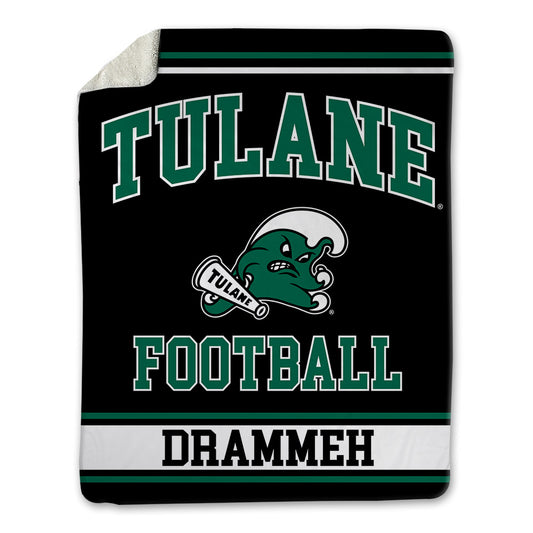 Tulane - NCAA Football : PaLanding Drammeh - Blanket-0
