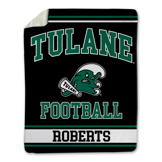 Tulane - NCAA Football : Cameron Roberts - Blanket-0