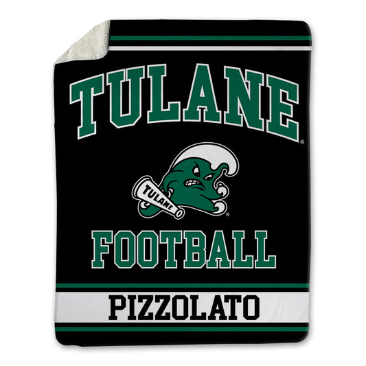 Tulane - NCAA Football : Robbie Pizzolato - Blanket-0