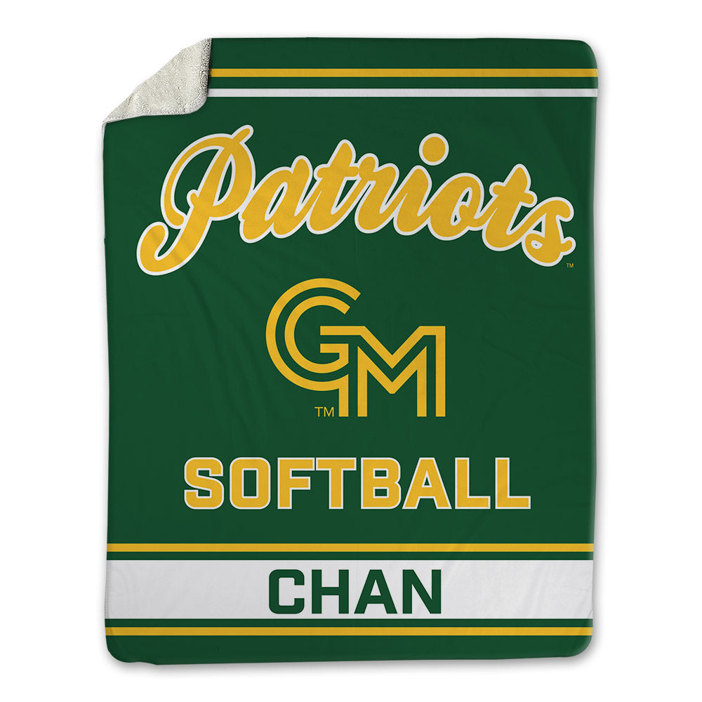 GMU - NCAA Softball : Jessica Chan - Blanket-0