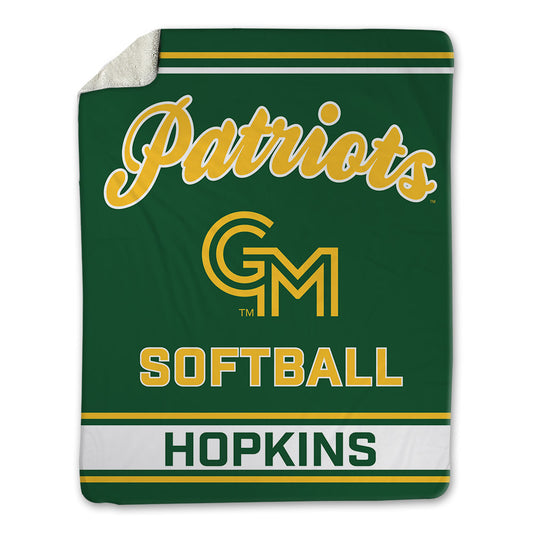 GMU - NCAA Softball : Alyssa Hopkins - Blanket-0