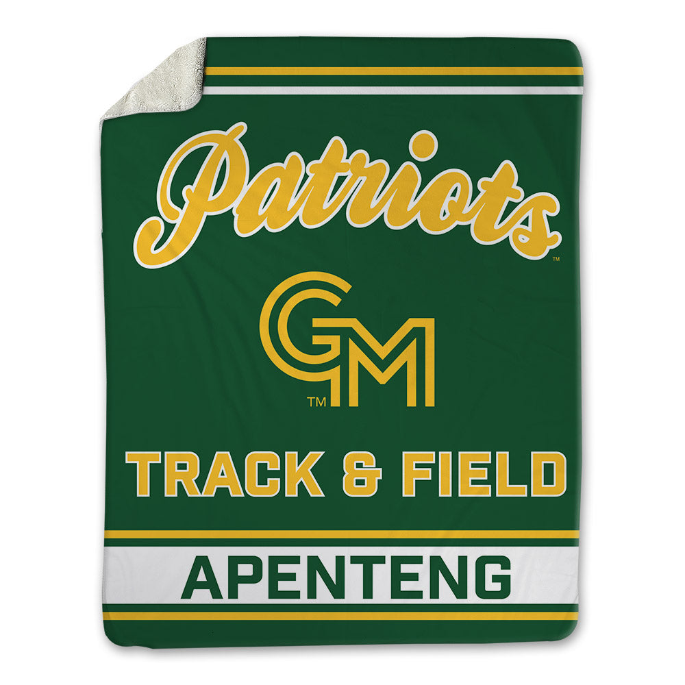 GMU - NCAA Men's Track & Field : Jayden Apenteng - Blanket-0