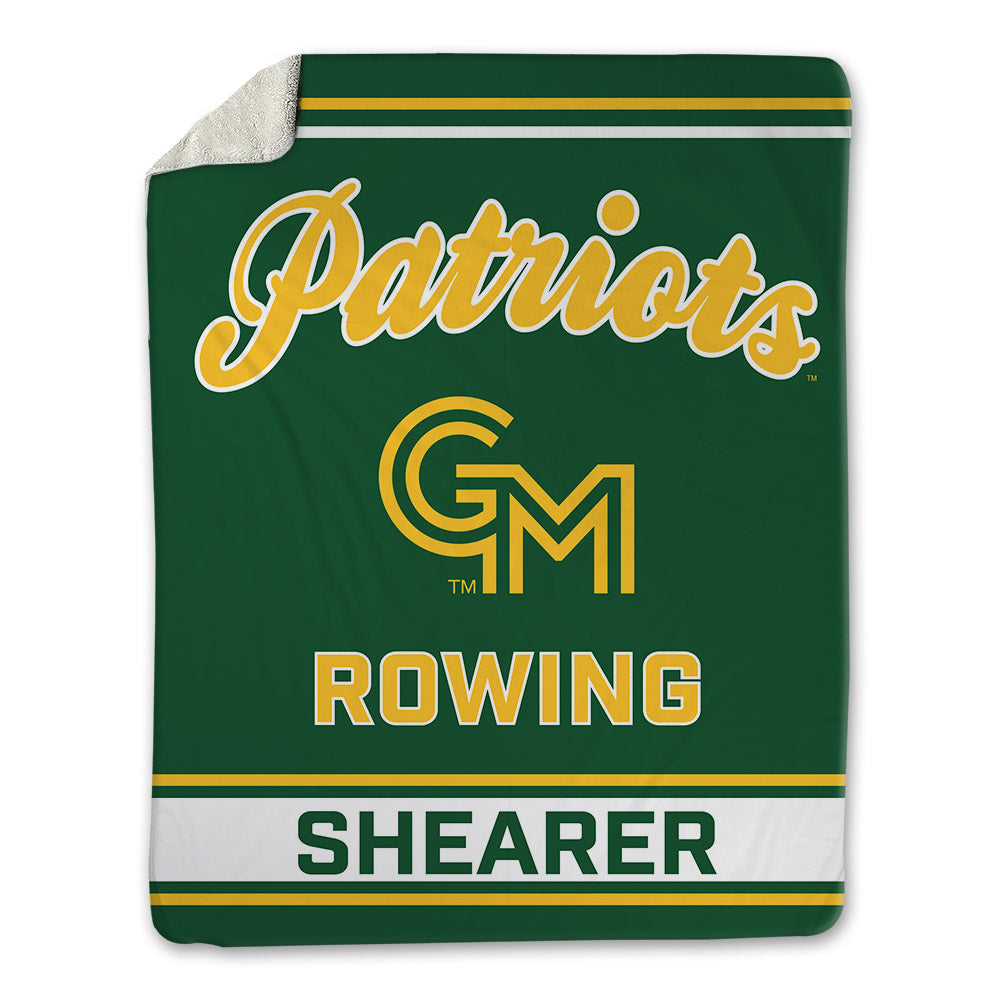 GMU - NCAA Women's Rowing : Anabela Shearer - Blanket-0