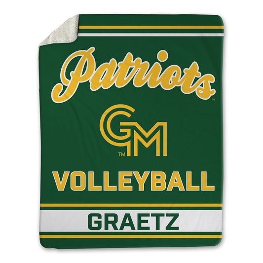 GMU - NCAA Women's Volleyball : Haley Graetz - Blanket-0