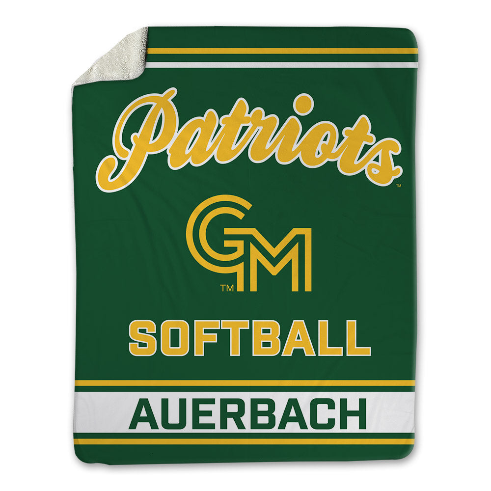 GMU - NCAA Softball : Payton Auerbach - Blanket-0