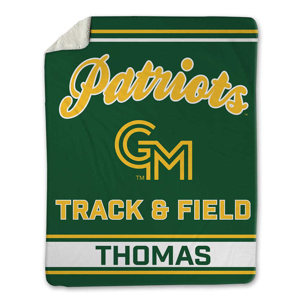 GMU - NCAA Women's Track & Field : Laila Thomas - Blanket-0