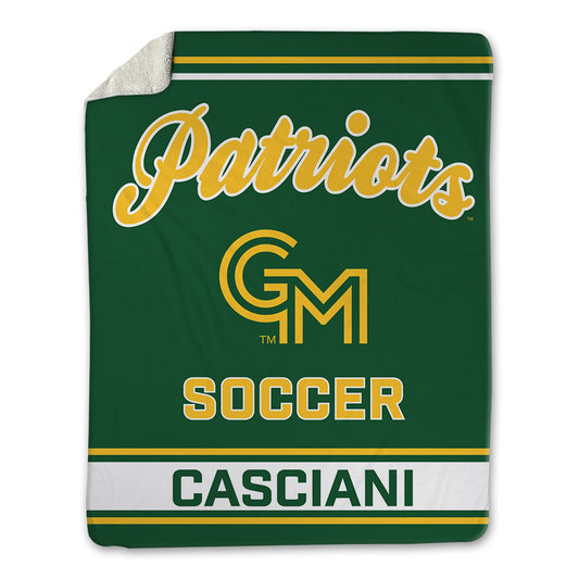 GMU - NCAA Women's Soccer : Mia Casciani - Blanket-0