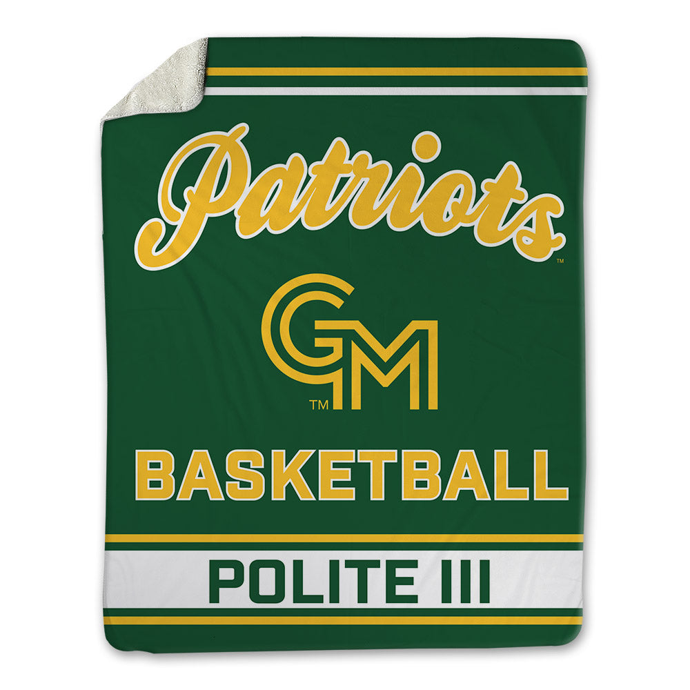 GMU - NCAA Men's Basketball : Ronald Polite III - Blanket-0