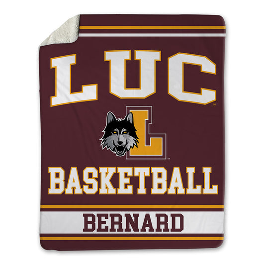 Loyola - NCAA Women's Basketball : Naelle Bernard - Blanket-0