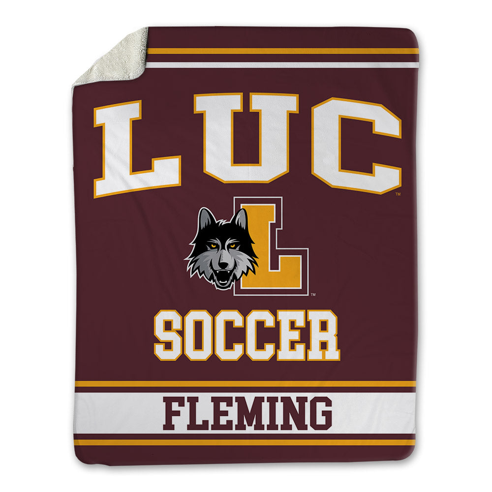 Loyola - NCAA Women's Soccer : Ava Fleming - Blanket-0