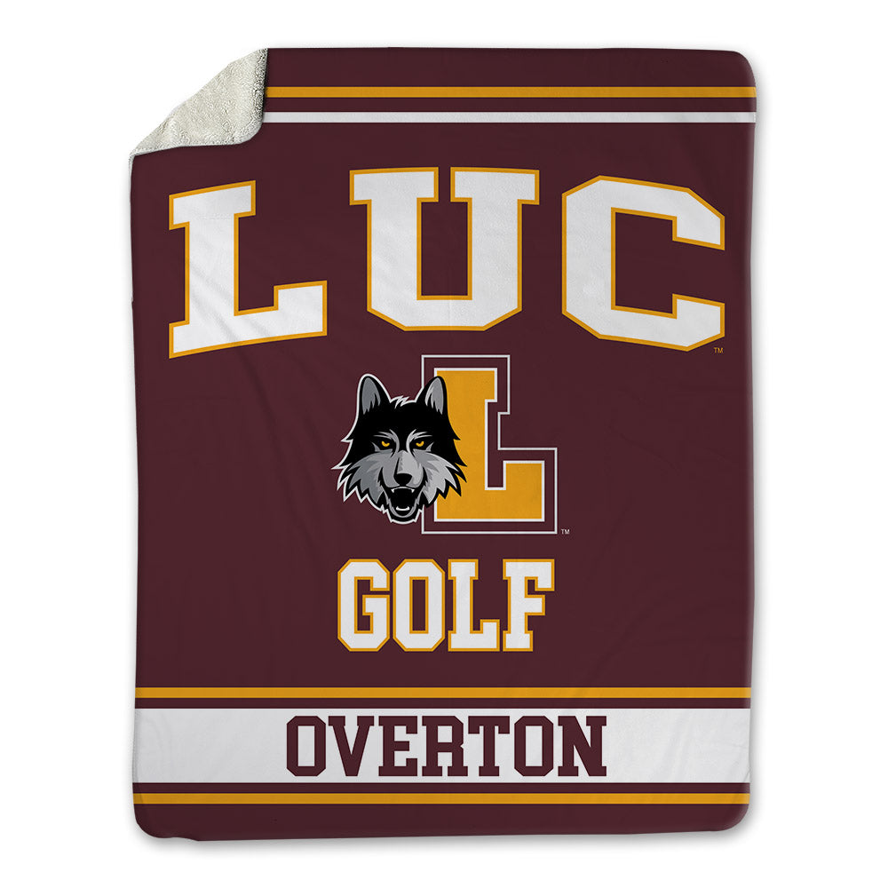 Loyola - NCAA Men's Golf : Jackson Overton - Blanket-0
