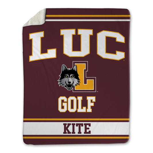 Loyola - NCAA Women's Golf : Reese Kite - Blanket-0