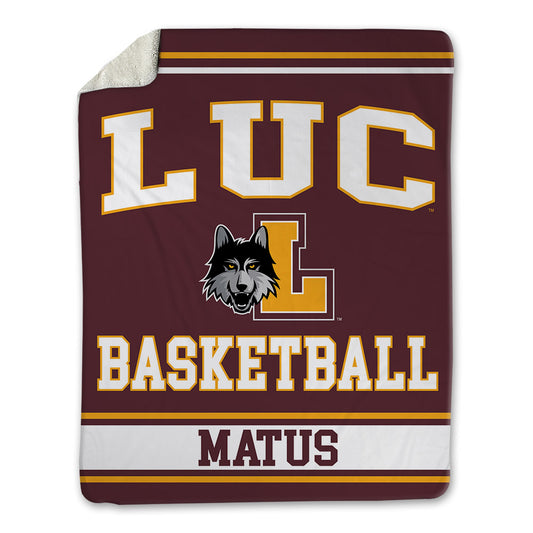 Loyola - NCAA Women's Basketball : Daniella Matus - Blanket-0