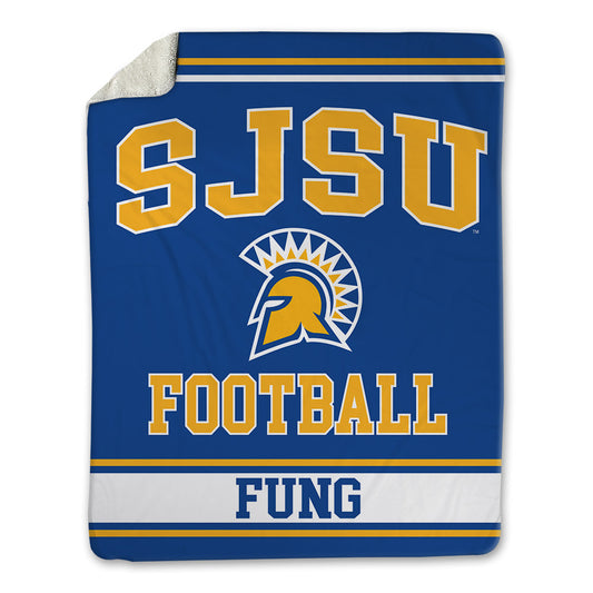 SJSU - NCAA Football : Jeremiah Fung - Blanket-0