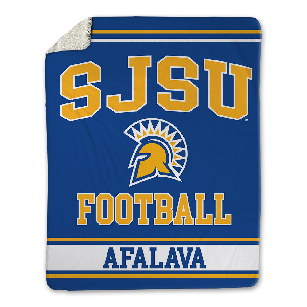 SJSU - NCAA Football : Simeon Afalava - Blanket-0