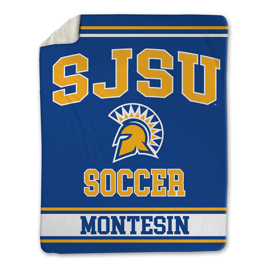 SJSU - NCAA Women's Soccer : Lily Montesin - Blanket-0
