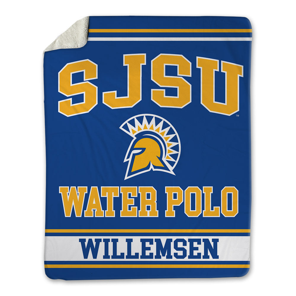 SJSU - NCAA Women's Water Polo : Nynke Willemsen - Blanket-0