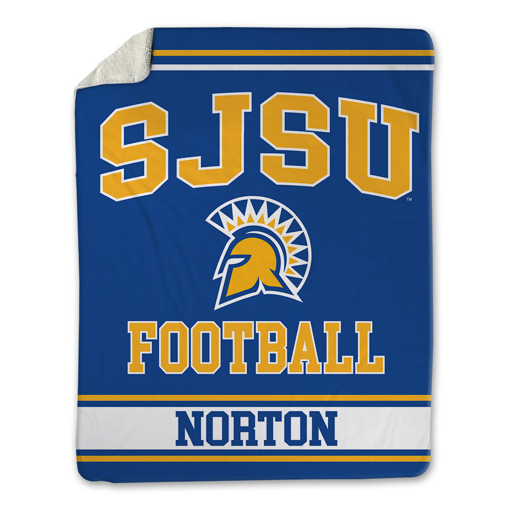 SJSU - NCAA Football : Runye Norton - Blanket-0