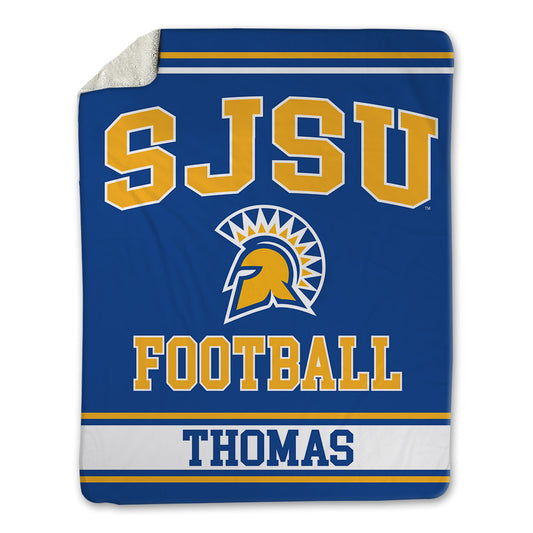 SJSU - NCAA Football : Colton Thomas - Blanket-0