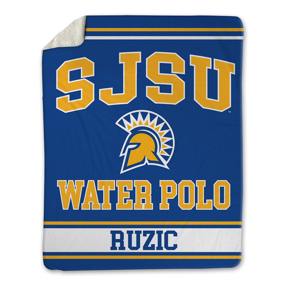 SJSU - NCAA Women's Water Polo : Emma Ruzic - Blanket-0