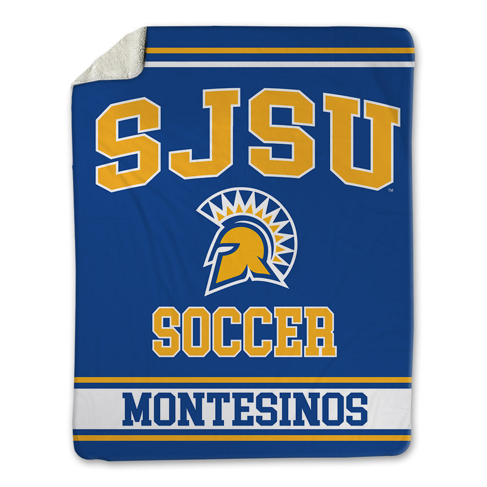 SJSU - NCAA Women's Soccer : Lily Montesinos - Blanket-0
