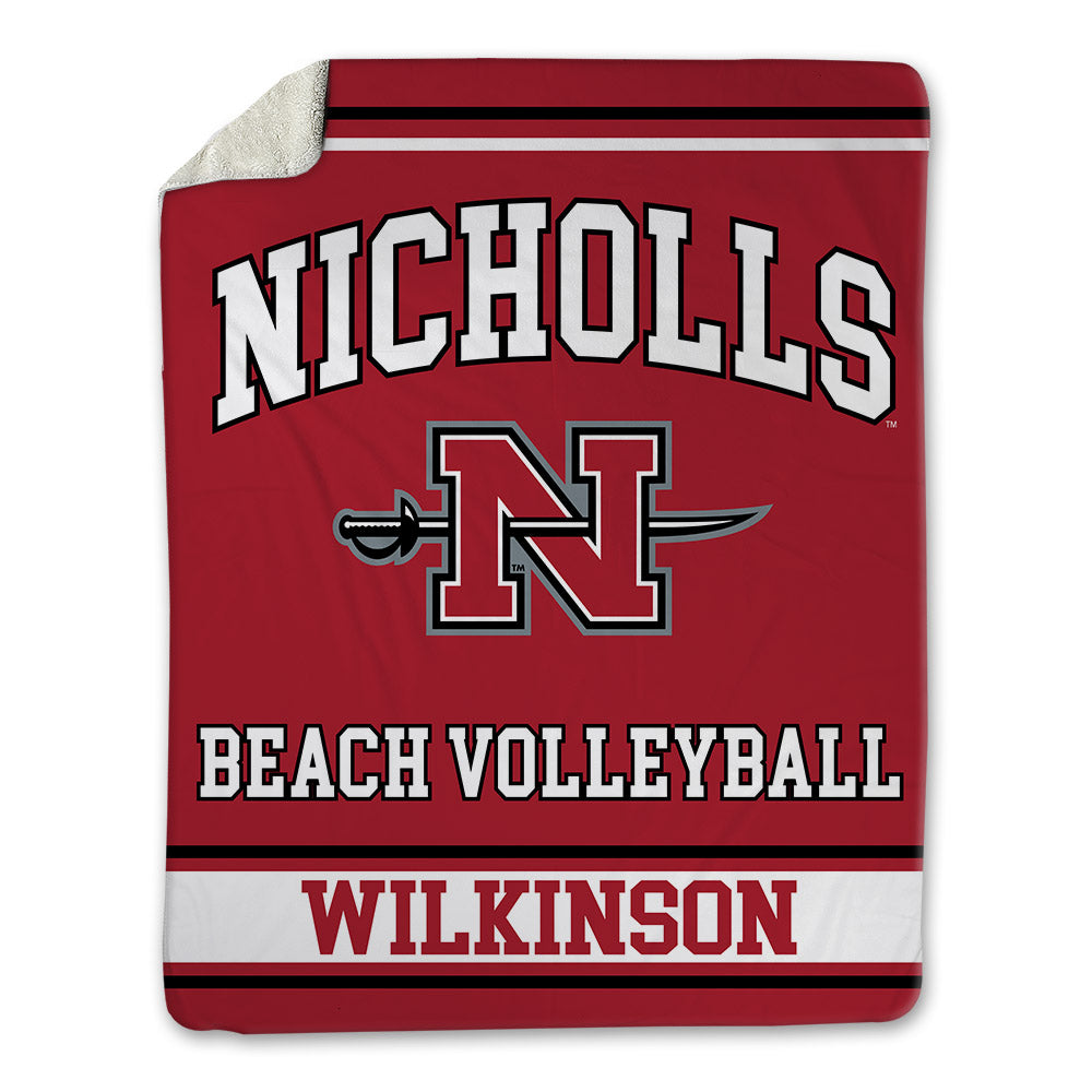 Nicholls State - NCAA Beach Volleyball : Brooklynn Wilkinson - Blanket-0
