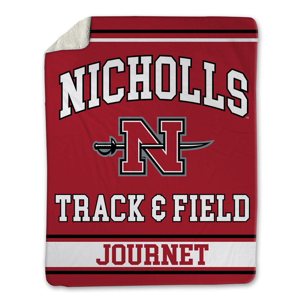 Nicholls State - NCAA Men's Track & Field : Jacob Journet - Blanket-0
