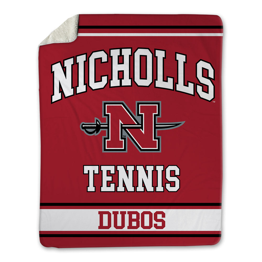 Nicholls State - NCAA Men's Tennis : Charlie Dubos - Blanket-0