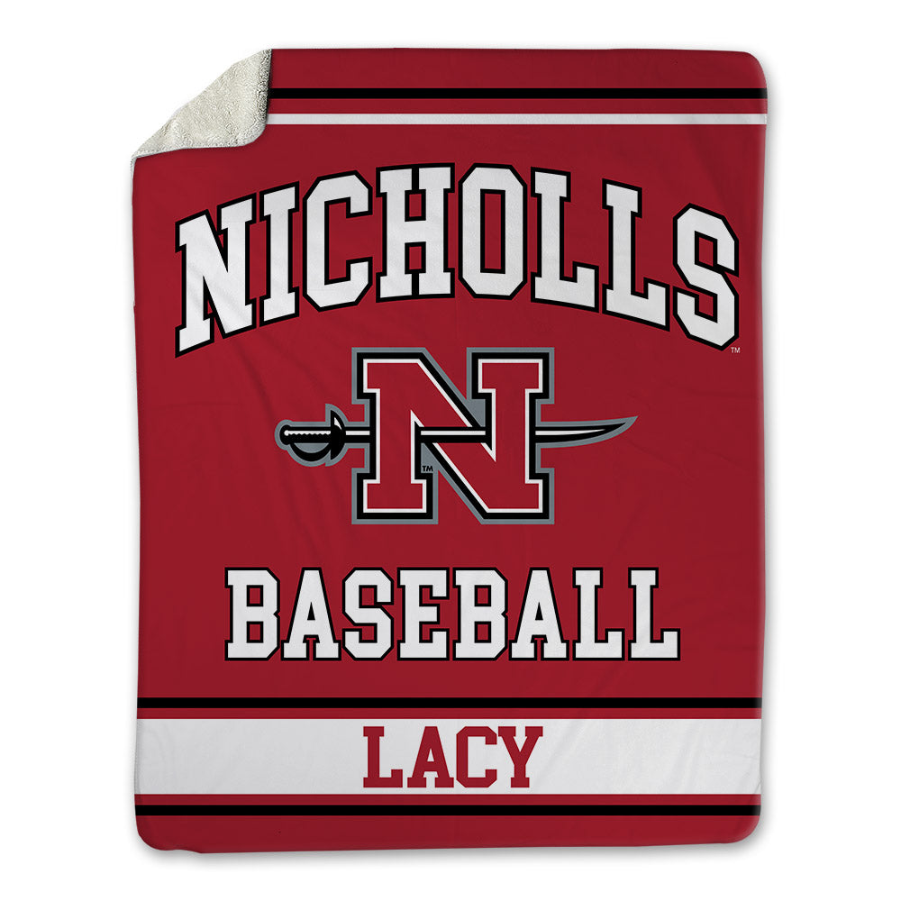 Nicholls State - NCAA Baseball : Peyton Lacy - Blanket-0