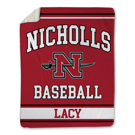 Nicholls State - NCAA Baseball : Peyton Lacy - Blanket-0