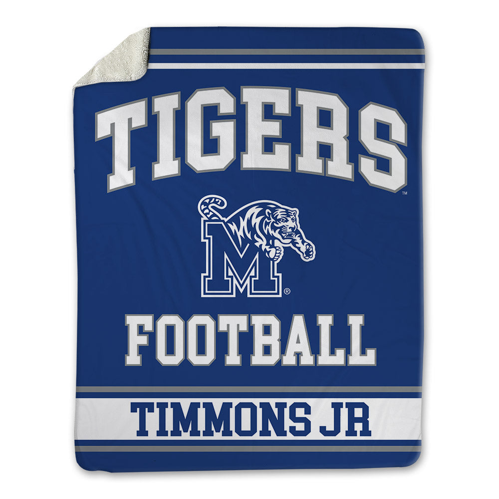 Memphis - NCAA Football : Terrell Timmons Jr - Blanket-0