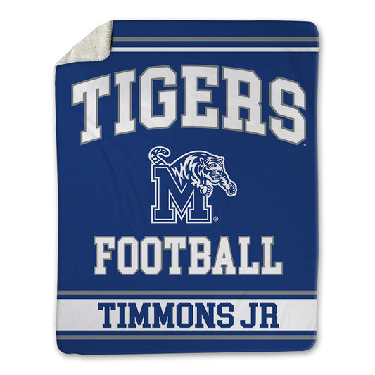 Memphis - NCAA Football : Terrell Timmons Jr - Blanket-0