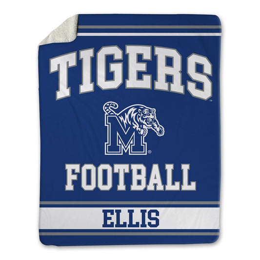 Memphis - NCAA Football : Ellis Ellis - Blanket-0