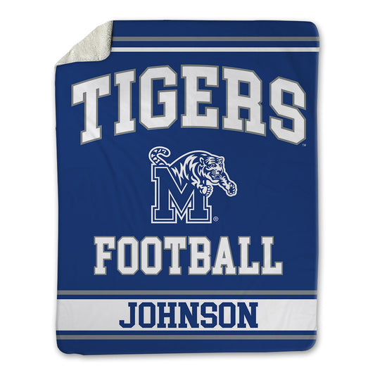 Memphis - NCAA Football : Xavier Johnson - Blanket-0