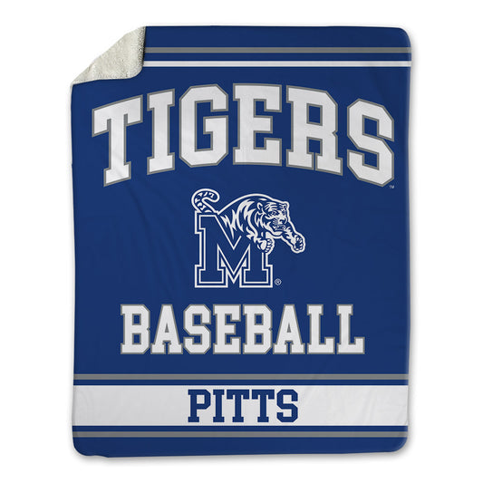 Memphis - NCAA Baseball : Jack Pitts - Blanket-0
