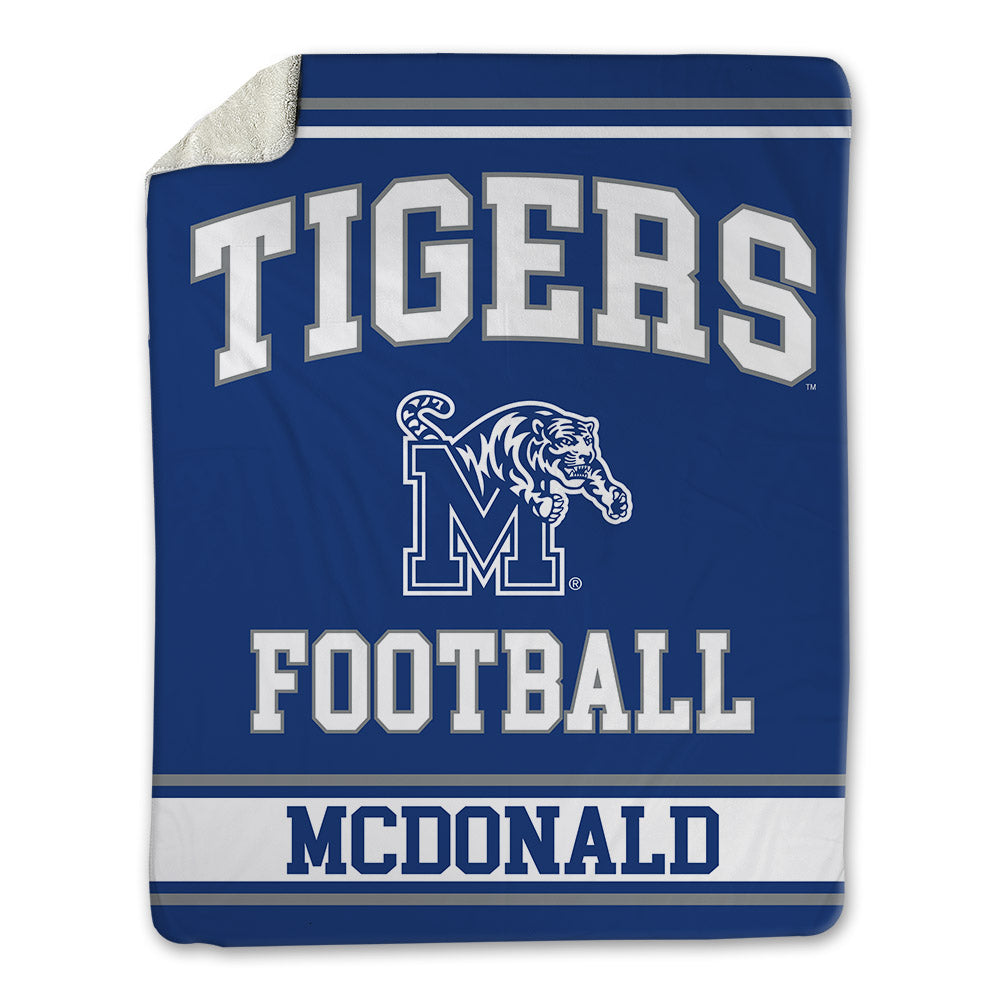 Memphis - NCAA Football : Trey McDonald - Blanket-0