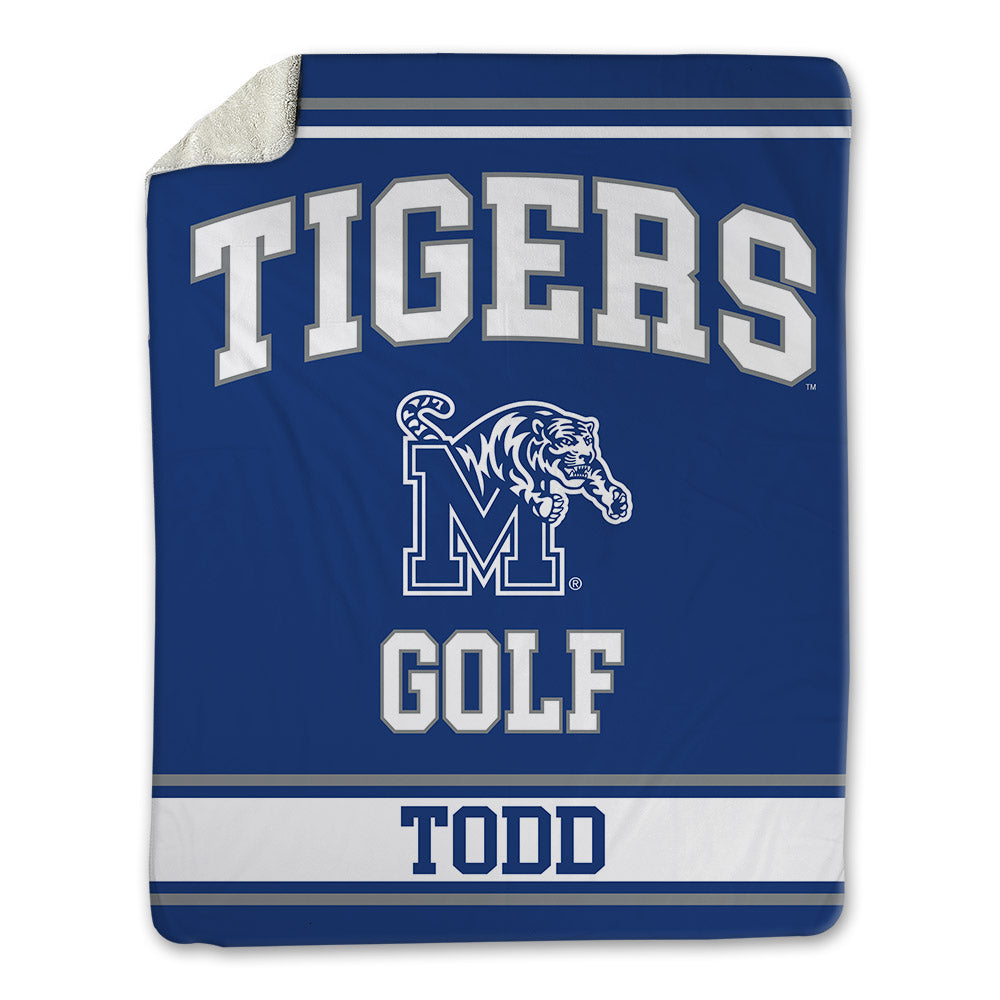 Memphis - NCAA Women's Golf : Claire Todd - Blanket-0