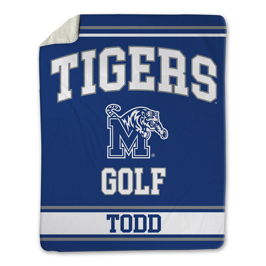 Memphis - NCAA Women's Golf : Claire Todd - Blanket-0